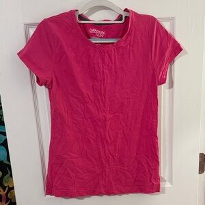 Danskin Now Women's Bright Pink Short Sleeve Tee